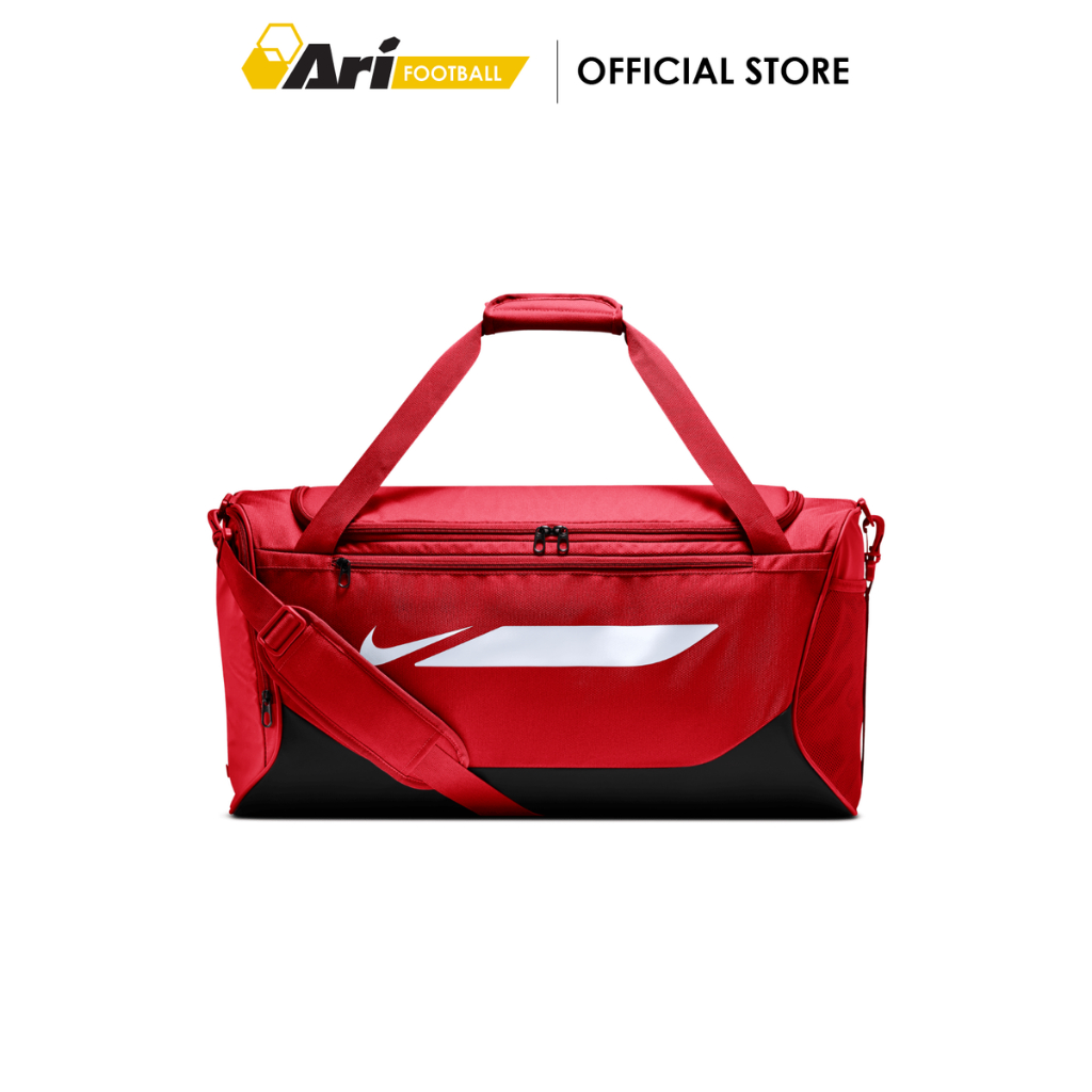 NIKE ACADEMY TEAM DUFFLE BAG (60L) - UNIVERSITY RED (IO0918-657) กระเป๋ารองเท้าฟุตบอล ไนกี้ (ARIFB)