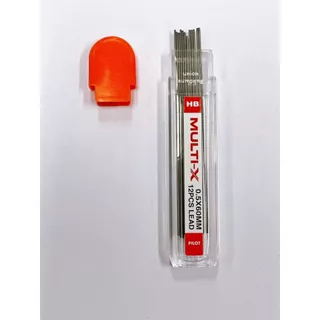(USP)💯แท้พร้อมส่ง💯(ขายยกโหล) PILOT ไส้ดินสอกด 0.5 MULTI-X ความเข้ม HBและ2B ไส้ดินสอ ไพล็อตแท้ เขียนลื่น ไส้2B ไส้ไพล็อต