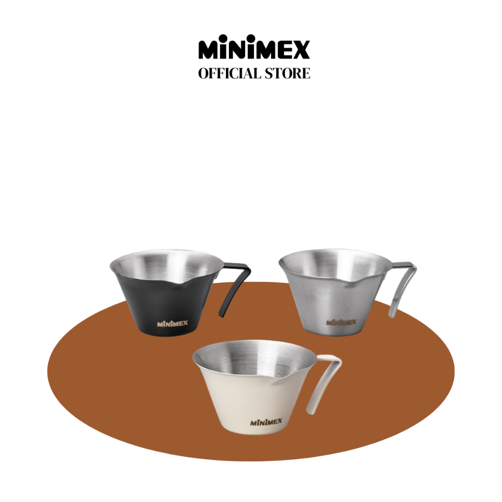 [NEW ACCESSORY][3สี] Minimex Espresso shot 100 ML. ถ้วยใส่ช็อตกาแฟ