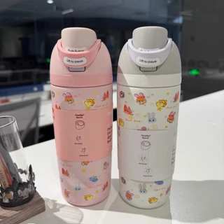 Owala Kids FreeSip × zootopia 16oz ขวดสแตนเลสเด็ก กันรั่ว มีหลอดดูด เหมาะเป็นเพื่อนไปโรงเรียน