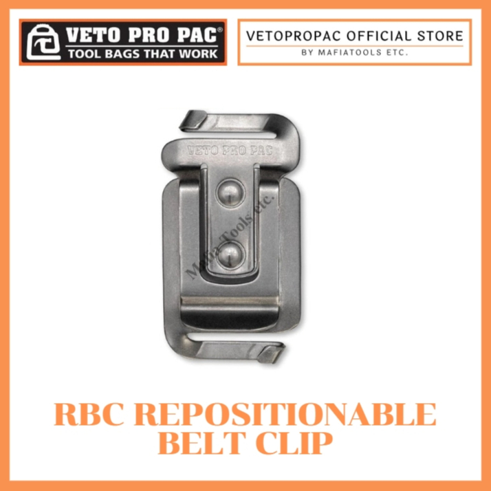 RBC REPOSITIONABLE BELT CLIP