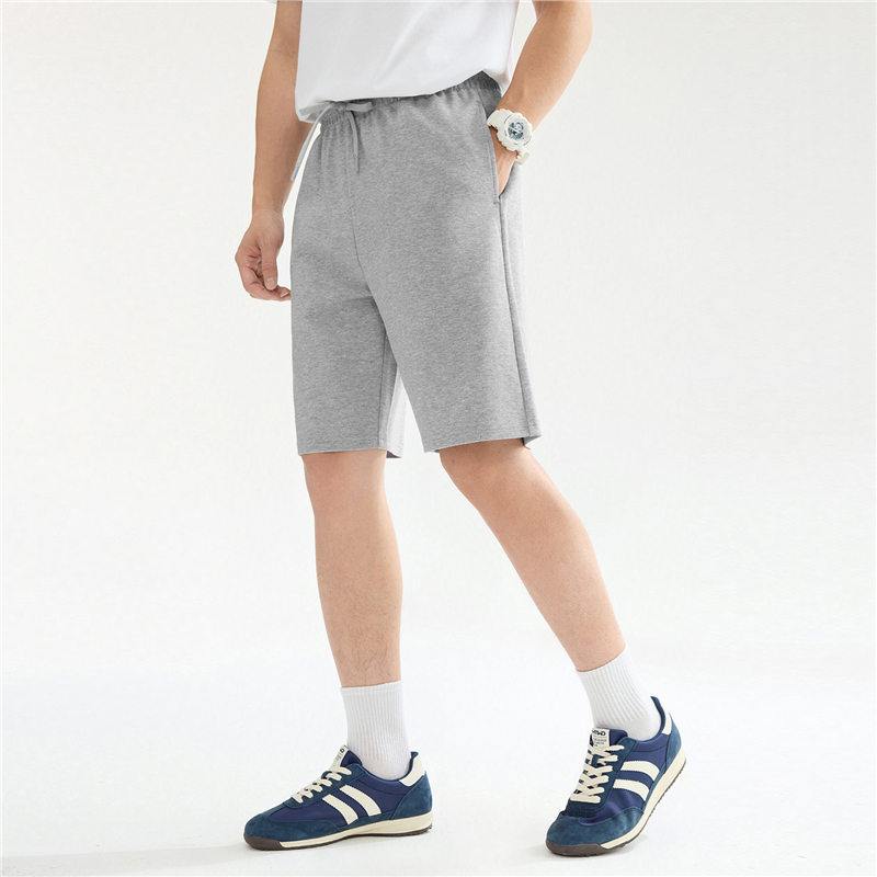 GIORDANO (Online Exclusive) กางเกงขาสั้นผู้ชาย Men's French Terry Shorts 13106808