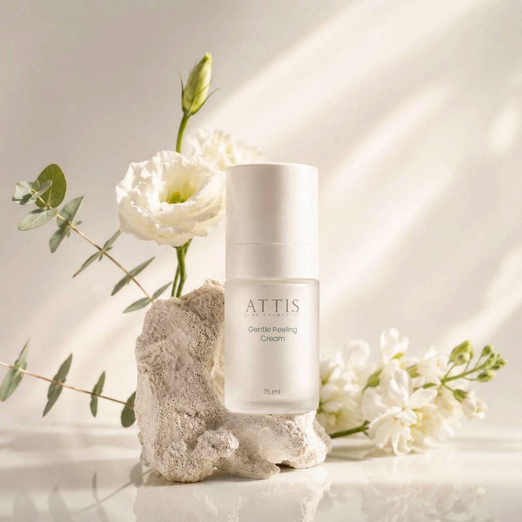 Attis Fine Cosmetics Gentle Peeling Cream ผลิตภัณฑ์ครึมทาผิวสูตรเข้มข้น