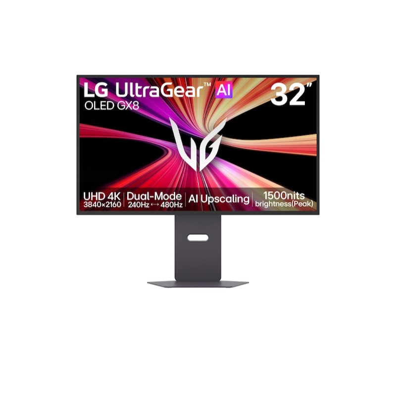 LG UltraGear Gaming AI Monitor 32GX870B - 31.5"/OLED/4K,FHD/240Hz,480Hz/AMD Free Sync Premium Pro/Nv