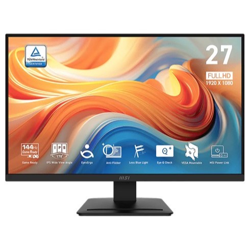 MSI Monitor PRO MP273L E14 - 27"/IPS/144Hz/1ms/AMD FreeSync/3Y*3 MNL-002537
