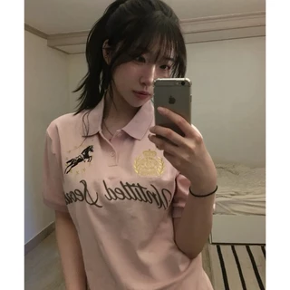 [ PRE-ORDER ] UNTITLED SEOUL UNTITLED CREST POLO CROPPED SHORT SLEEVE