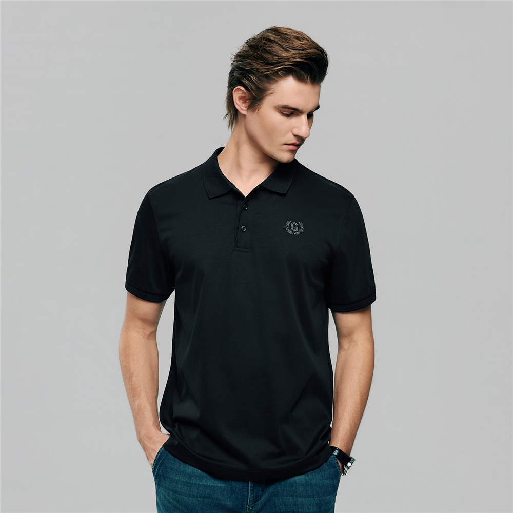 GIORDANO เสื้อโปโลผู้ชาย Men's Liquid Touch Polo Shirt 01016283