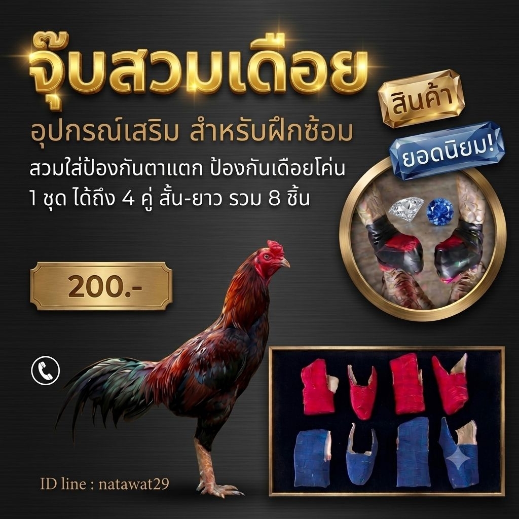 จุ๊บสวมเดือยไก่งานฝีมือ ปลีกและส่ง