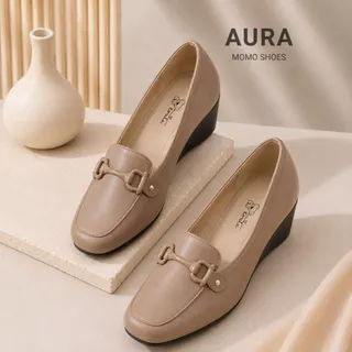 Aura รองเท้าทรงสุภาพ ที่ใส่เดินสบายไม่เมื่อยเท้า