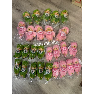 (พร้อมส่ง กทม.แมสได้) Monchhichi ซากุระ+ชาเขียว สินค้าออกใหม่ล่าสุดที่ญี่ปุ่น🍵🌸