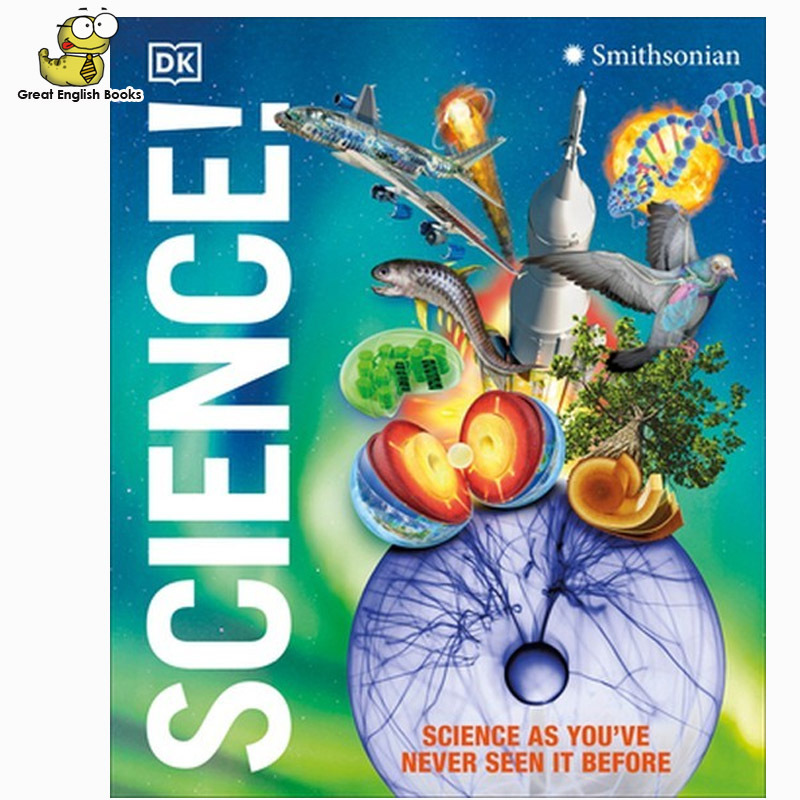 (ใช้โค้ดรับcoinคืน10%ได้) Original*  Knowledge Encyclopedia Science! (DK Knowledge Encyclopedias) Hardcover ปกแข็ง