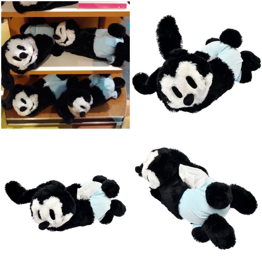 ที่ใส่กล่องทิชชูตุ๊กตาOswald ที่ใส่กระดาษทิชชู่ดิสนีย์Oswald ของแท้100% จากDisney Store Japan