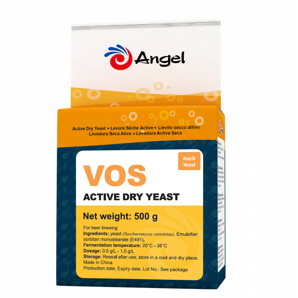 VOS Voss Kveik Yeast - Angel Yeast ยีสต์ทำเบียร์ Kveik Yeast หมักเร็ว หมักได้ดีในอุณหภูมิสูง ขนาด 50