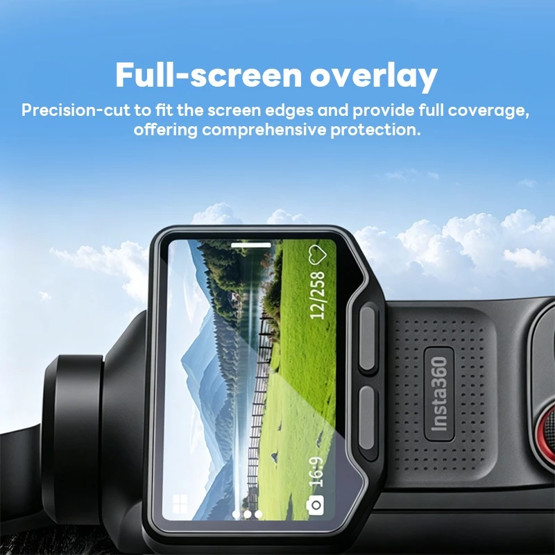 Actual ฟิล์มกระจกกันรอย Insta360 Luna Ultra ชุดฟิล์มหน้าจอ+ฟิล์มเลนส์ HD 9H กันรอย กันกระแทก ติดง่าย ไม่เกิดฟอง แบบกล่อง thumbnail 9