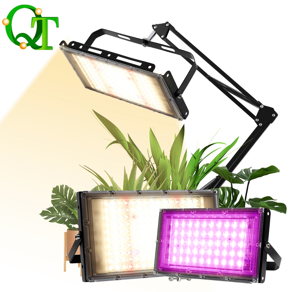 โคมไฟปลูกต้นไม้ LED เต็มสเปกตรัม จำลองแสงแดด สำหรับไม้ประดับ ไม้ดอก และไฮโดรโปนิกส์ ติดตั้งได้หลายแบบ