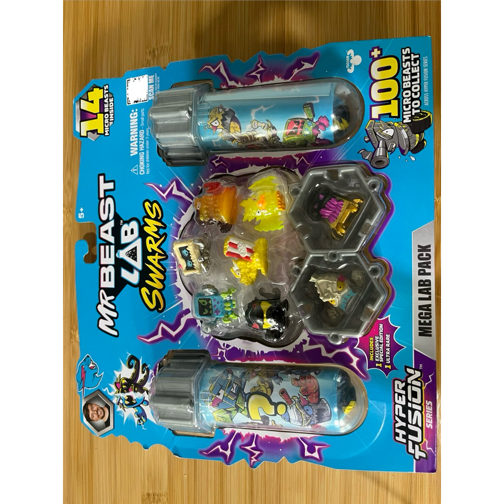 MrBeast Lab Swarms Hyper Fusion Series Mega Lab Pack.