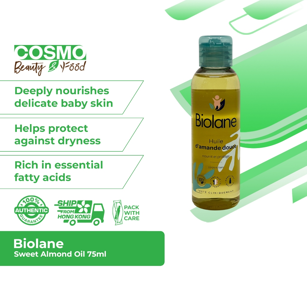 Biolane Sweet Almond Oil 75ml