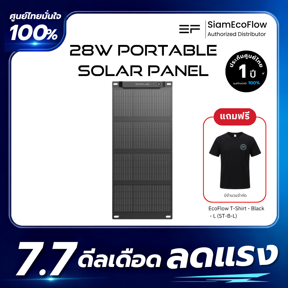 EcoFlow 28W Portable Solar Panel Type-C