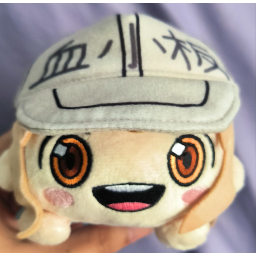 [พร้อมส่ง] พวงกุญแจตุ๊กตา เกล็ดเลือด Platelet - Cells at Work! ลิขสิทธิ์แท้ SEGA 🩸✨