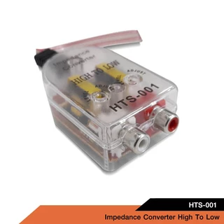 caraudio2560 ตัวแปลงสัญญาณ HTS-001 HI TO LOW ตัวแปลงเล็ก CCE สำหรับวิทยุรถเดิมที่ต้องการเพิ่ม