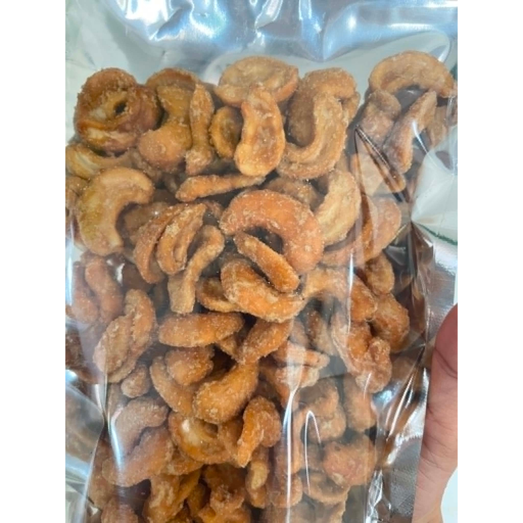 เม็ดมะม่วงหิมพานต์อบน้ำตาลตะโหนด ขนาด 220 กรัม กรอบๆ หวานนัวๆ ใช้เม็ดเกรดA สวยๆ สดใหม่ทุกวัน