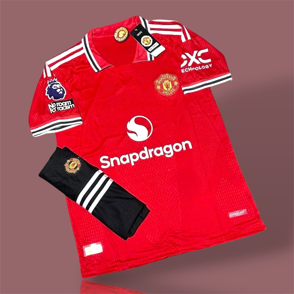 ใหม่ล่าสุด!! ชุดฟุตบอล ทีมแมน..ยู ชุดกีฬาใหม่ล่าสุด 2025-2026 ผ้าดีใส่สบาย เสื้อ+กางเกง พร้อมส่ง