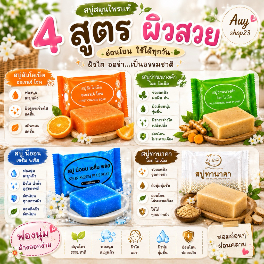สบู่นีออน ออเรนจ์🧼🍊 แพ็ค 10 ก้อน #ส่งฟรี สบู่ส้มนีออน สบู่ส้มโอเน็ต