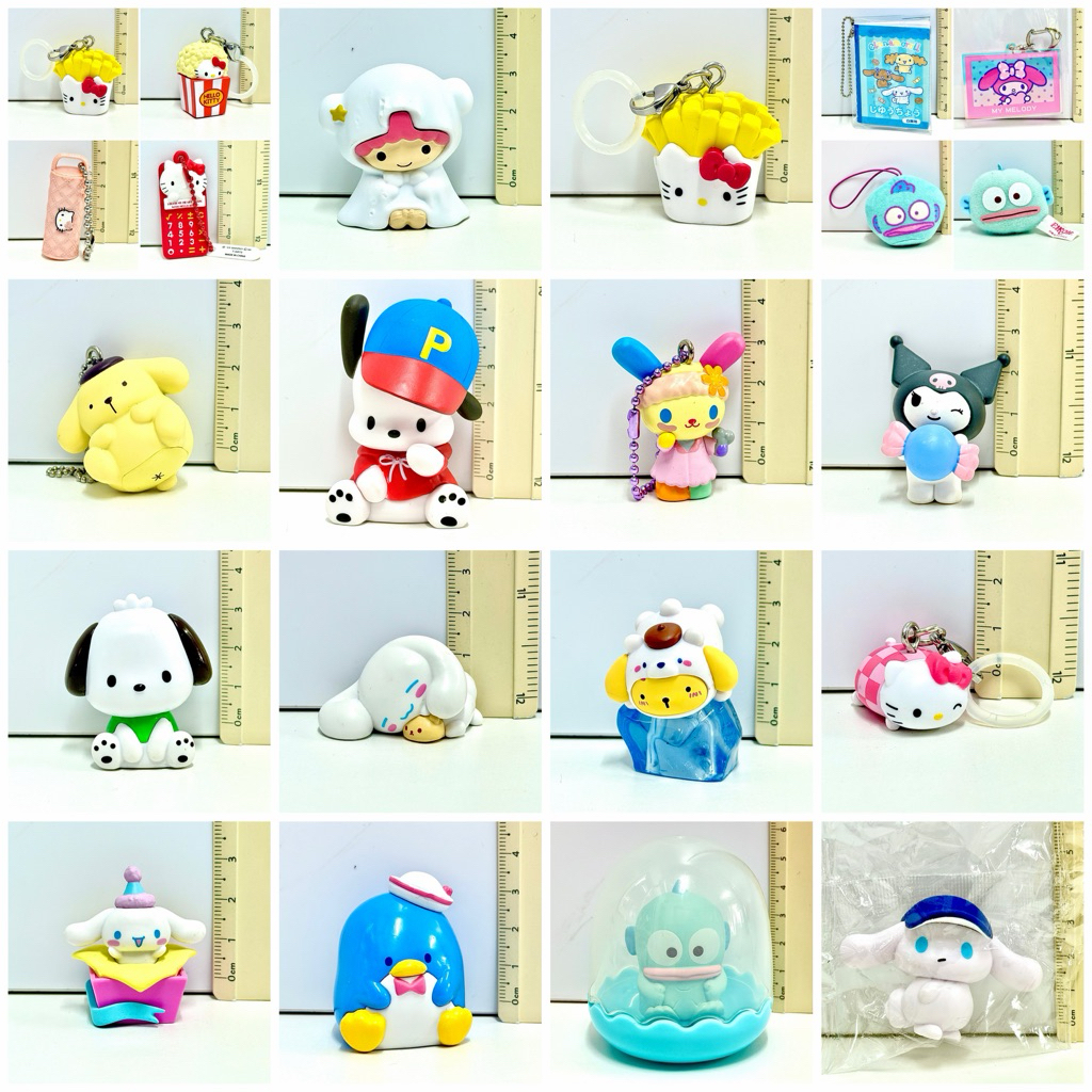 ของแท้ พร้อมส่ง ส่งไว ลิขสิทธิ์ Sanrio ซานริโอ้ โมเดล หุ่น ของเล่น ตุ๊กตา ฟิกเกอร์ พวงกุญแจ ของเล่น สะสม