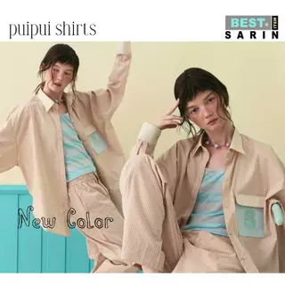 Sarin Puipui shirt 2 size เสื้อเชิ้ต ปุยปุย สีใหม่