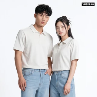 Yuedpao Ecotech Re-wild Polo Unisex เสื้อโปโล ผ้าหนาทรงสวย ระบายอากาศดี ยับยาก รีดง่าย เสื้อรีไซเคิล (8 สี)