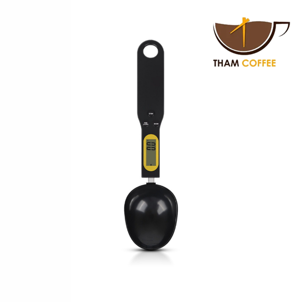 ช้อนตวงควบคุมปริมาณ ช้อนตวงดิจิตอล digital measuring spoon จอแสดงผล LCD มีเส้นบอกปริมาณ Tham coffee