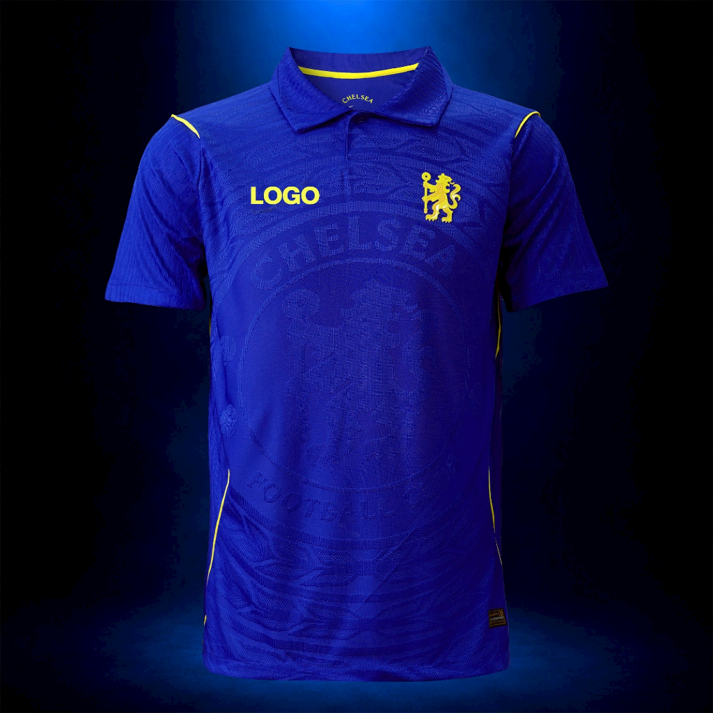 สโมสร Player [สต็อกในไทย]เสื้อฟุตบอล งานเกรดเพลเยอร์นักเตะสีน้ำเงิน เสื้อกีฬาคุณภาพพร้อมโลโก้ พร้อมรีดเบอร์ชื่อได้ทุกตัว