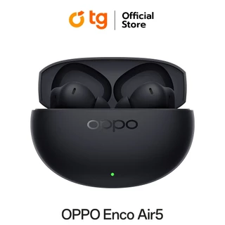 (หูฟังบลูทูธ) OPPO Enco Air 5 ตัดเสียงรบกวนเรียลไทม์ กันน้ำ พร้อม AI แปลภาษา [รับประกันสินค้า 1 ปี]