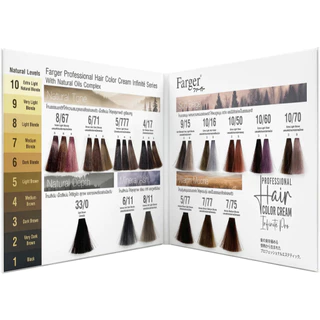 Farger Professional Hair color Cream 15 colors ครีมเปลี่ยนสีผม สีชัด ติดทน ละมุน เงางาม ครีมย้อมผมผสมน้ำมันบำรุงผม 100ml