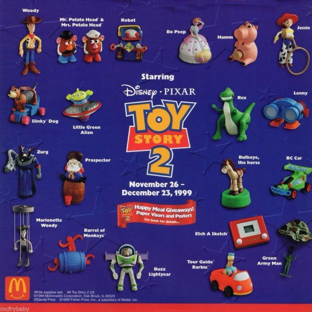 happy meal Toy Story ราคาต่อตัว สภาพสวยยยย
