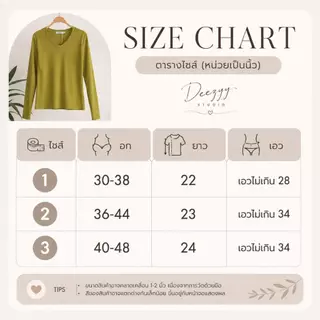 226-227-228 รุ่นVELIA (วี-เลีย) เสื้อยืดแขนยาวคอวี ดีไซน์เรียบหรู แมทช์ง่าย ใส่ได้ทุกวัน ไม่ว่าจะลุคทำงาน คาเฟ่