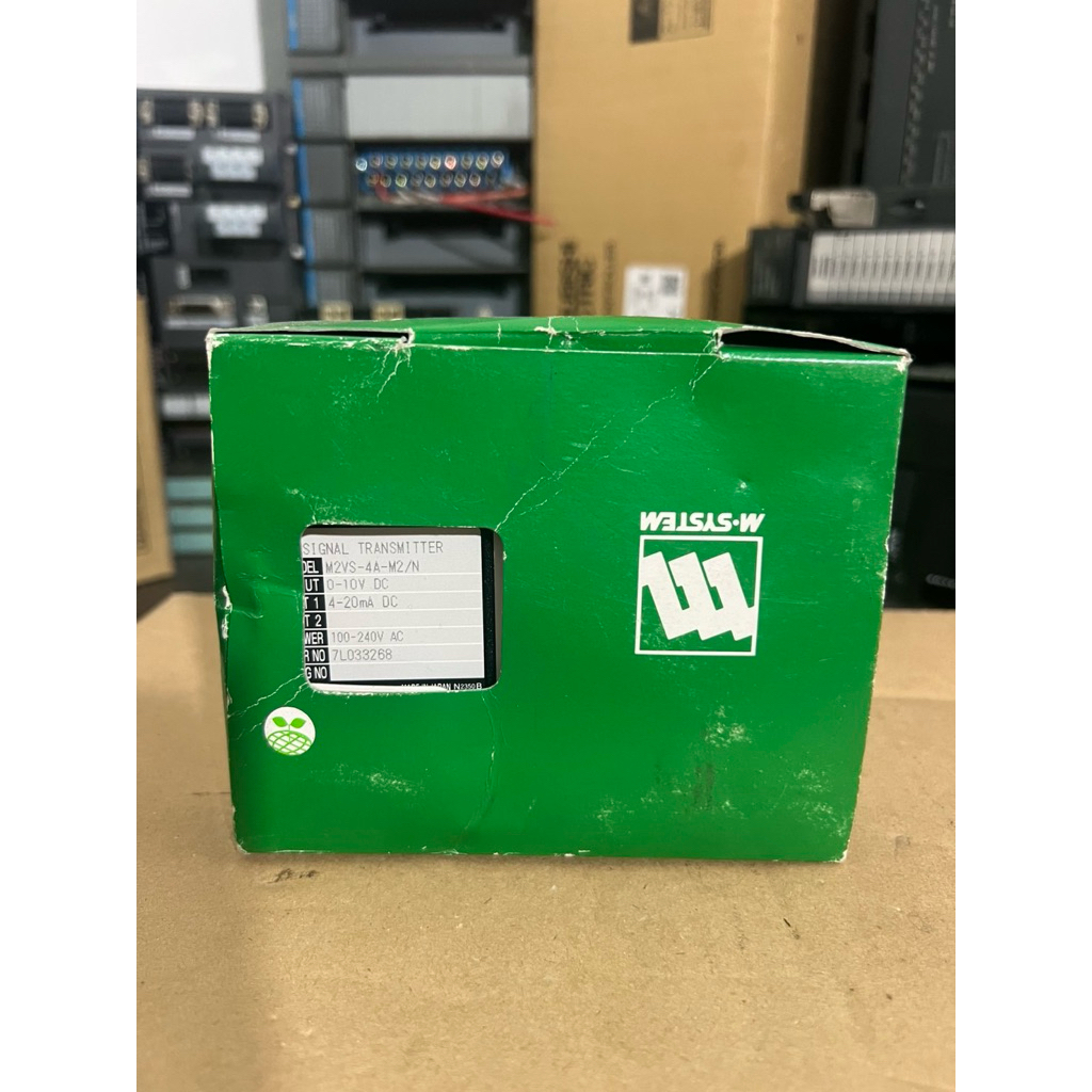 M-System M2VS-4A-M2/N Signal Transmitter 0-10VDC to 4-20mA