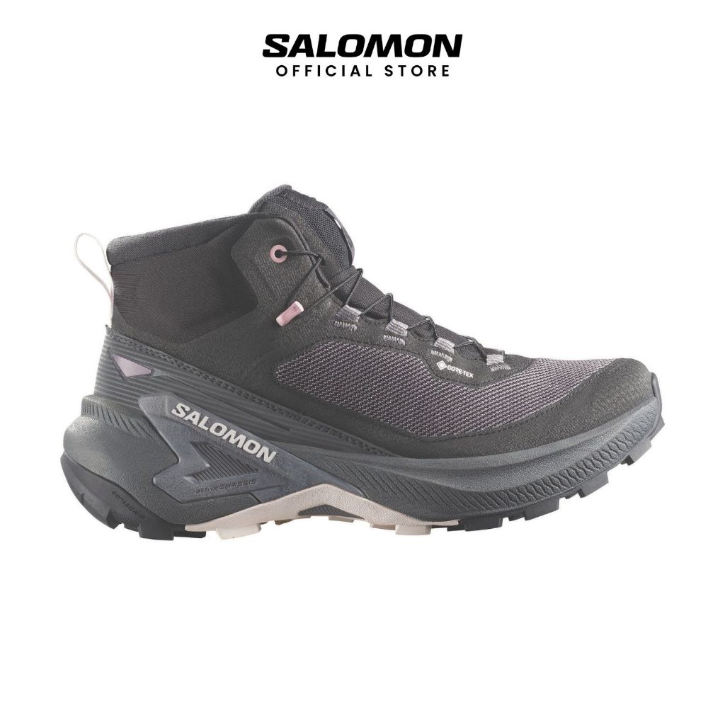 SALOMON GENESIS MID GORE-TEX Blck Women's Trail Running Shoes รองเท้าวิ่งเทรลผู้หญิง L45409700 Offic