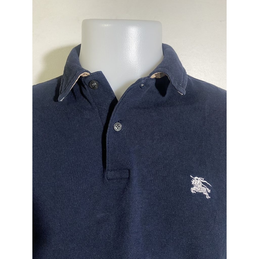 เสื้อ burberry แท้มือสอง อก40 ยาว 25.5 ใหม่ made in turkey