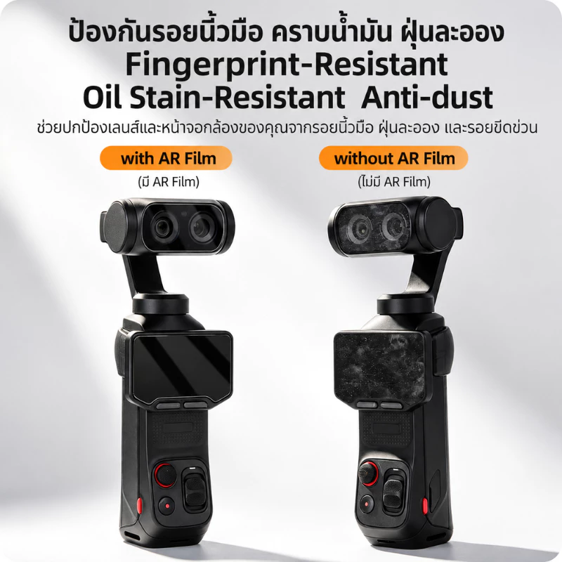 Sunnylife Insta360 Luna Ultra Tempered Film AR Screen Protector ฟิล์มป้องกันเลนส์ thumbnail 3