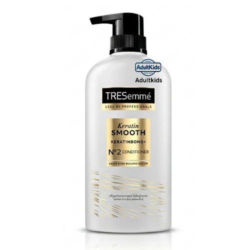 ครีมนวด Tresemme Keratin Smooth Conditioner 380ml  เทรเซเม่ นุ่ม ลื่น เงางาม 380มล.