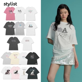 (พร้อมส่ง โค้ด 30% Max 1,000) STYLIST - Animal / Cherry / Bow / Typo / Eternal Sunshine Series Tee Oversized Tee by Styl