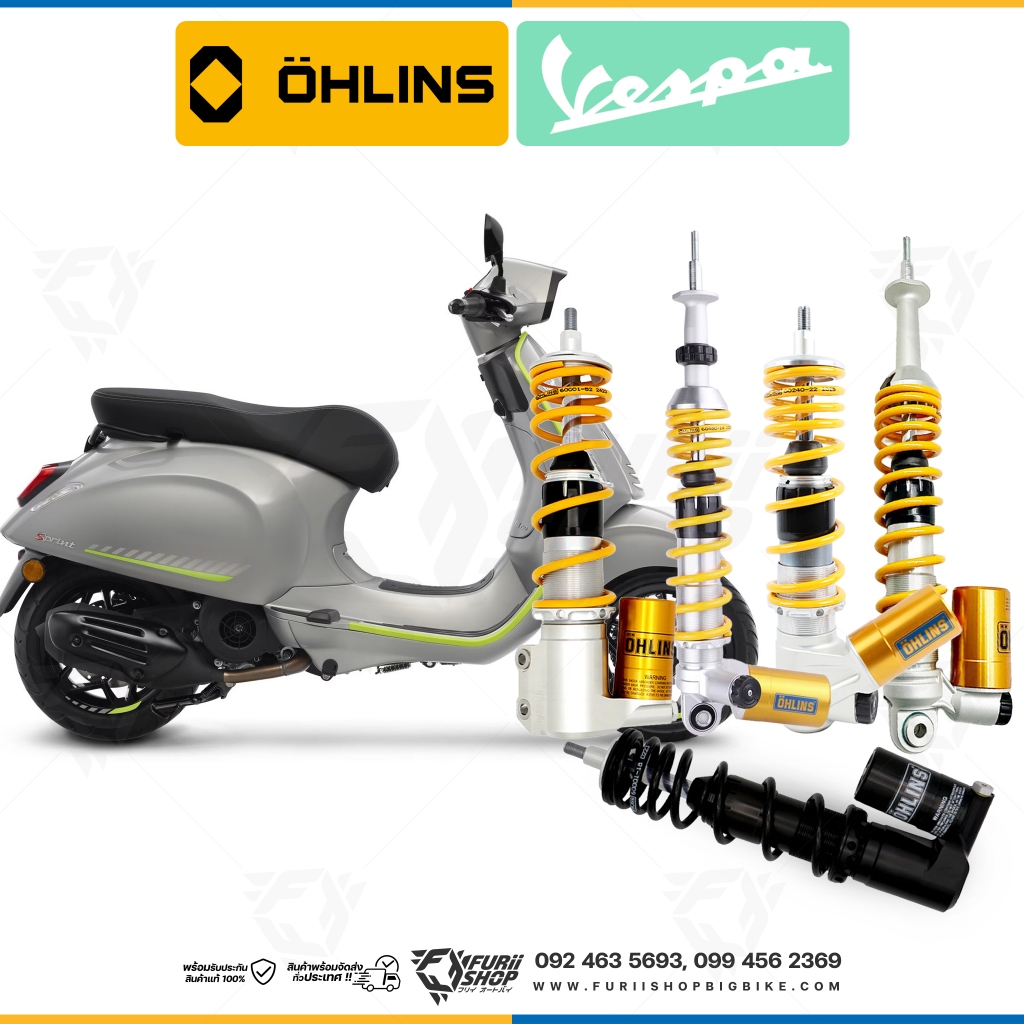 Ohlins PI501 / PI502 / PI801 / PI802 / PI811 / PI812 For : Vespa Sprint tech 150 2025-2026