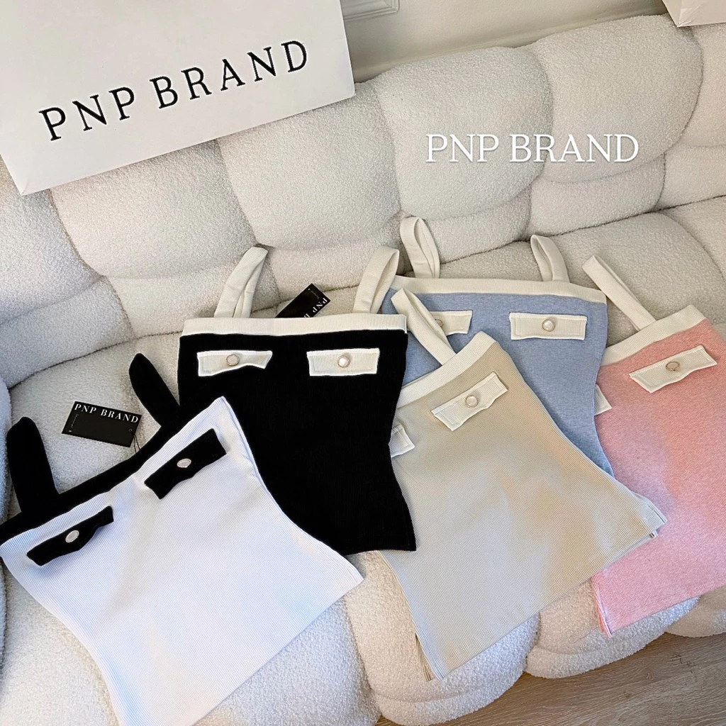 รุ่น Viva top (pnp brand) สายเดี่ยวทูโทน