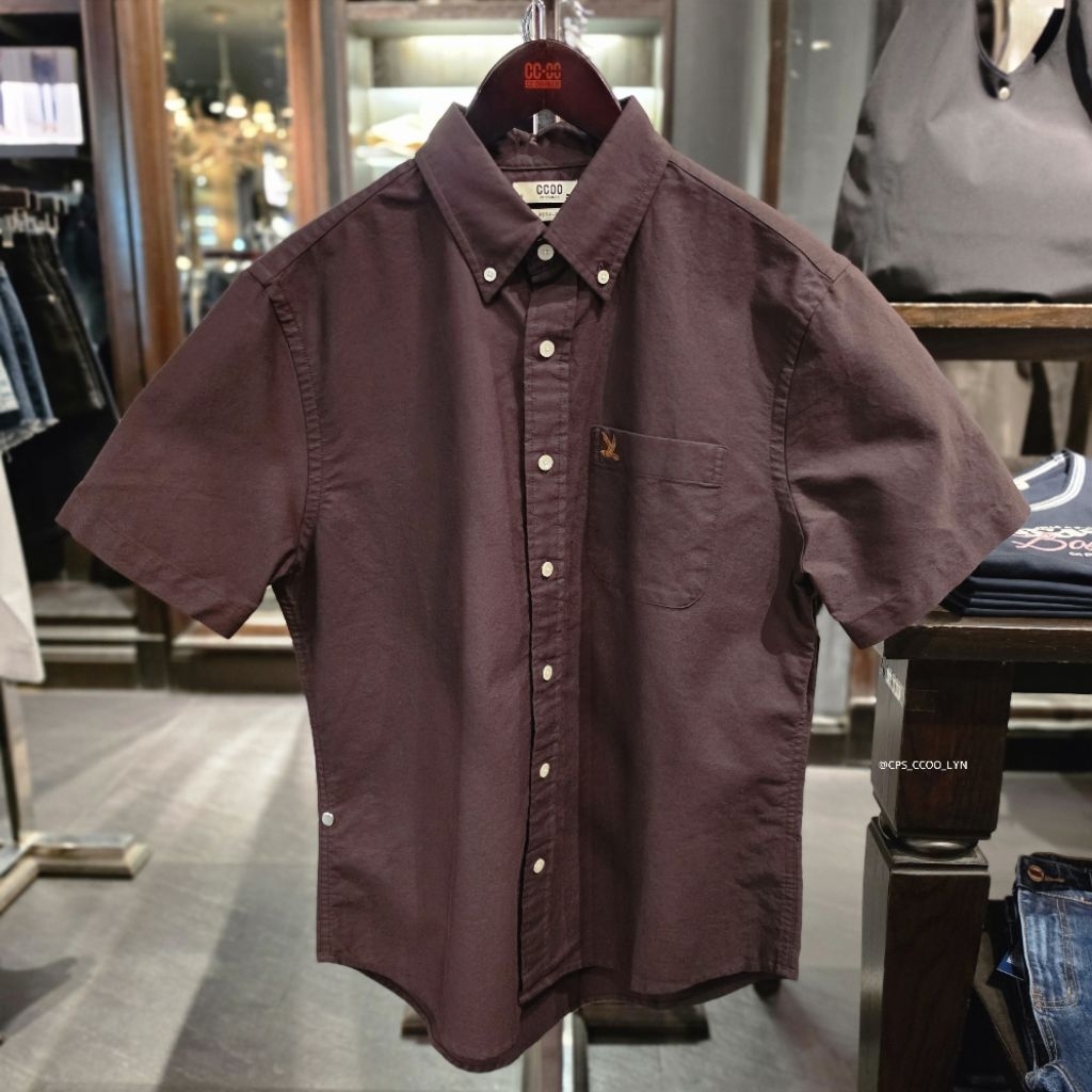 🛍 เสื้อเชิตแขนสั้น CC DOUBLE O CCOO ผู้ชาย คอลใหม่ล่าสุด ของแท้💯% จัดส่งพร้อมถุงShop