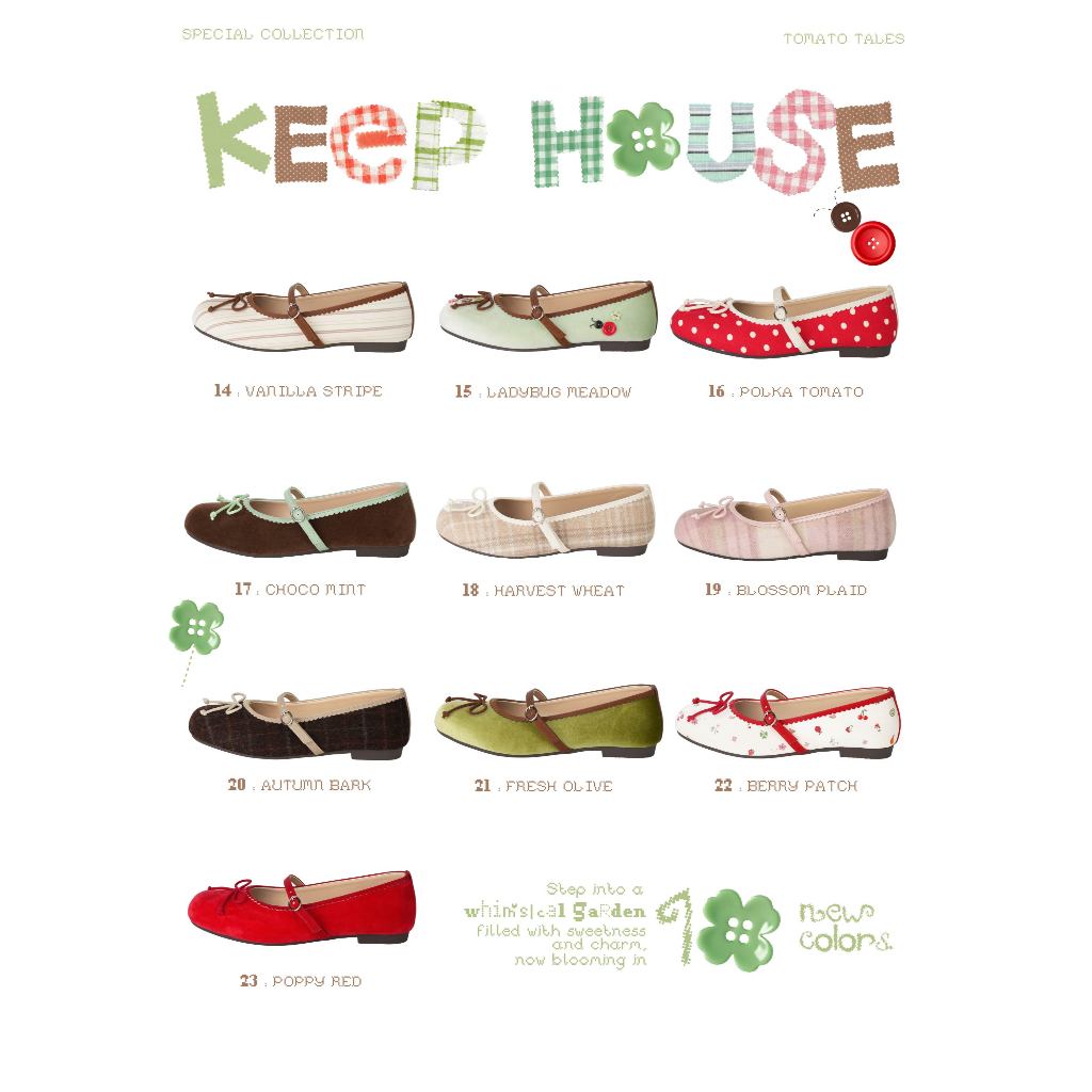 KEEP TOMATO TALES รองเท้าแมรี่เจน (เลข14-23)