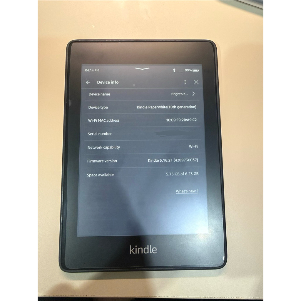 Kindle Paperwhite 4 gen10, 8GB