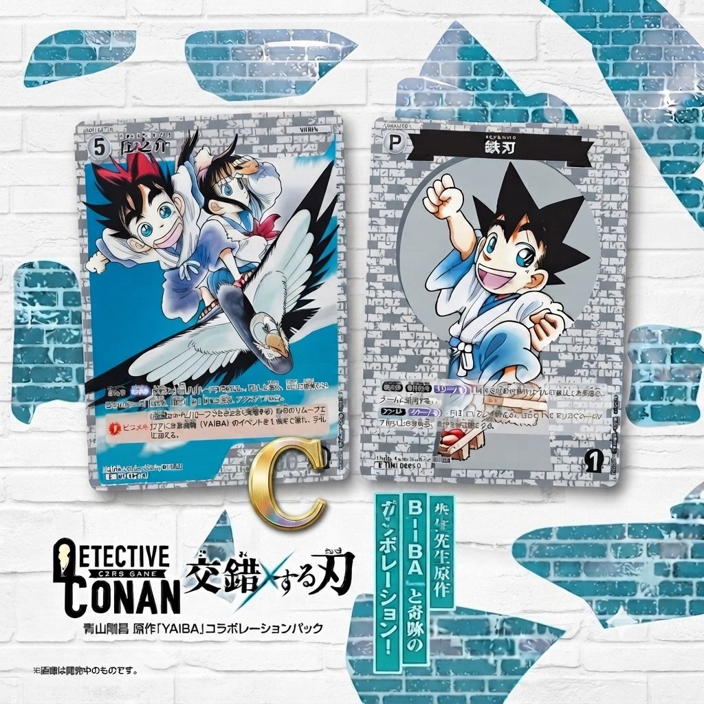 การ์ดชุดพิเศษ Detective Conan TCG และมังงะเรื่อง Yaiba เจ้าหนูซามูไร ระดับ C