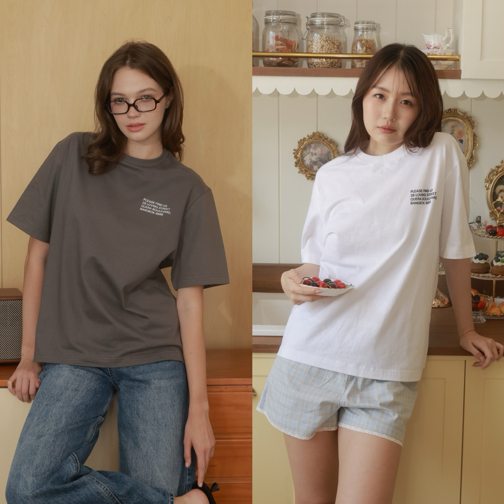 QUERA l Oversized Tee