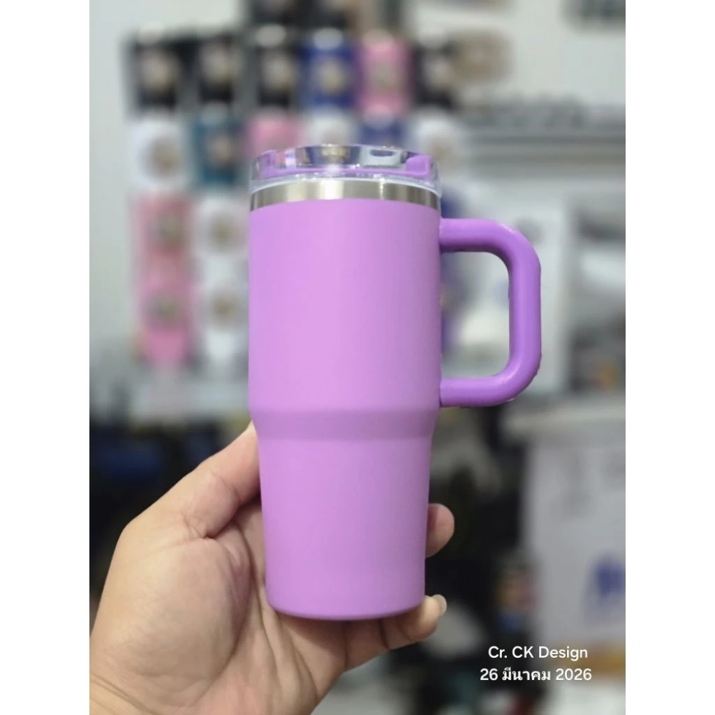 แก้วน้ำเก็บความเย็นขนาด350มล. กระทัดรัดน่ารักพร้อมบริการสกรีน